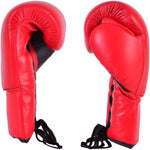 MAR-SP1 | Red Genuine Cowhide Leather Boxing Gloves