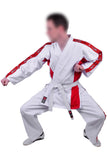 MAR-011 | Red Karate Student Uniform (8oz Fabric) + FREE BELT