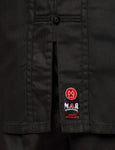 MAR-044 | Black Medium Weight Kung-Fu Uniform For Students