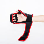 MAR-238 | Genuine Leather 4-Layer Open Palm MMA Gloves - quality-martial-arts