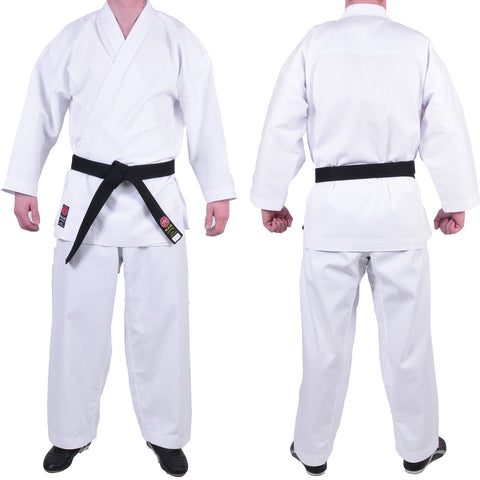 MAR-010A | White Karate Competition Uniform (8oz Fabric)