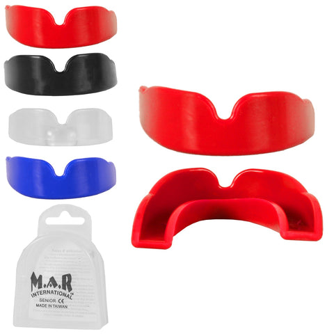 MAR-123A | Red Boxing Mouthguard/Gum Shield (A/B)
