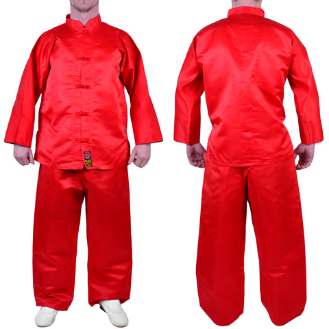 MAR-047A | Martial Arts Kung-Fu Uniform (Red)