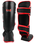 MAR-149B | Kickboxing & Thai boxing Genuine Leather Shin & Instep Guards