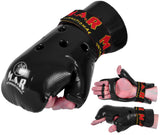 MAR-161B | Black Dipped Foam Martial Arts Punching Gloves