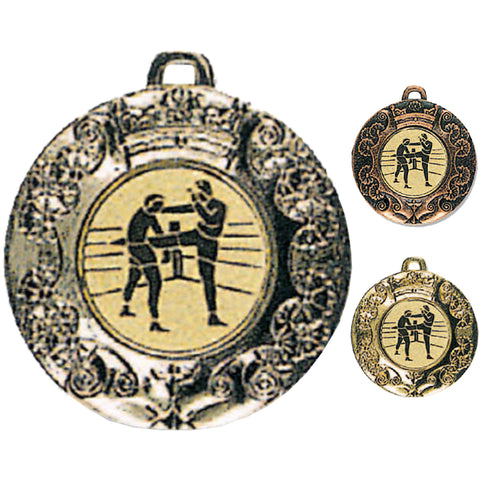 MAR-337B | Silver Thai-Boxing & Kickboxing Medal