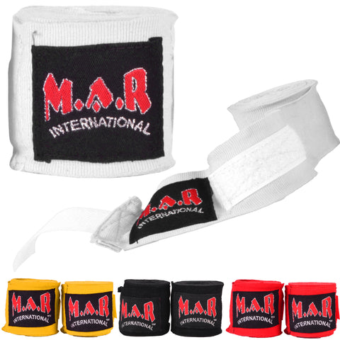 MAR-120C | White Boxing/Martial Arts Hand Wraps