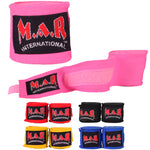 MAR-121C | Pink Elasticated Boxing & Martial Arts Hand Wraps