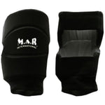 MAR-175B | Black MMA Elasticated Fabric Knee Pads