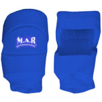 MAR-175D | Blue MMA Elasticated Fabric Knee Pads