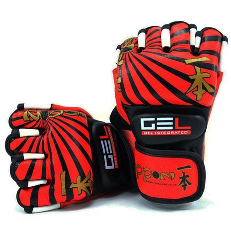 MAR-405 | Red IPPON MMA Gloves - quality-martial-arts