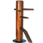 MAR-273A | Wooden Freestanding Spinning Wing Chun Dummy - quality-martial-arts
