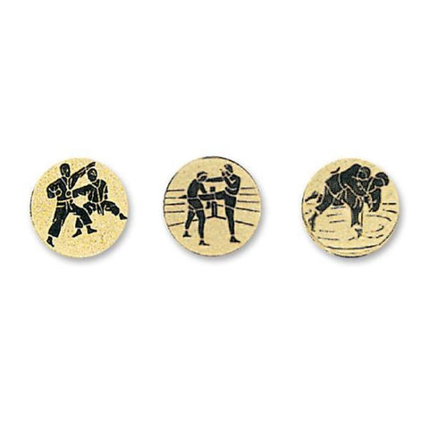 MAR-340 | Gold Plated Metal Medal - quality-martial-arts