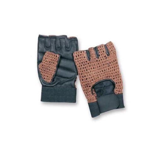 MAR-354 | Leather Weight Lifting Gloves - quality-martial-arts
