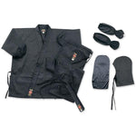 MAR-068 | Ninja Uniform & Kit (Featuring Hood, Face Mask, & Hidden Pockets) - quality-martial-arts