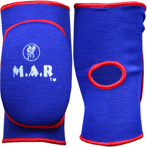 MAR-174D | Blue Elasticated Fabric Knee Pads