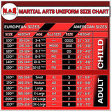 MAR-026B | Mediumweight Black Judo Uniform For Intermediate Students + FREE BELT