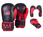MAR-111 | Black & Red Boxing & Kickboxing Gloves