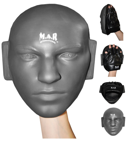 MAR-424 | Human Face Focus Mitt - quality-martial-arts